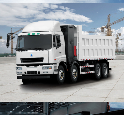 Geely CATL μπαταρία με 282 βαθμούς ανταλλαγή μπαταρίας, 8X4 βαρύ φορτηγό καθαρά ηλεκτρικής απορριμμάτων για αστική μεταφορά αποβλήτων