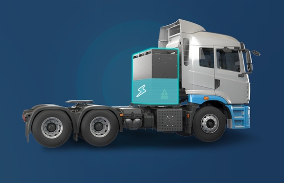 Geely Remote, πρότυπη έκδοση H7, φόρτιση CATL 350Kwh, 6x4 καθαρά ηλεκτρικός ελκυστήρας για μεταφορά μικρών αποστάσεων