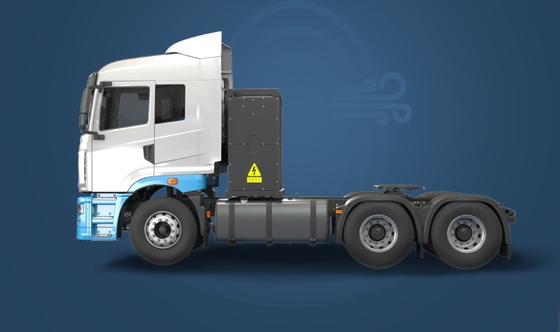 Geely Remote, πρότυπη έκδοση H7, φόρτιση CATL 350Kwh, 6x4 καθαρά ηλεκτρικός ελκυστήρας για μεταφορά μικρών αποστάσεων