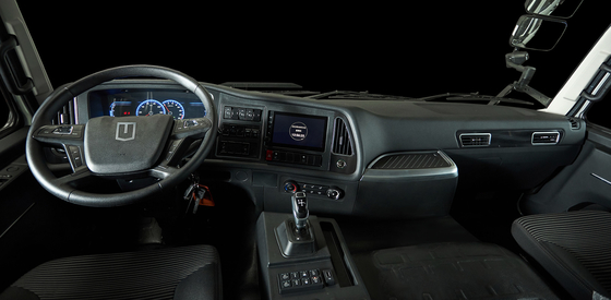 Geely Remote G1E καθαρό ηλεκτρικό φορτηγό αναμειγνύματος 8X4 Ενσωματωμένη φόρτιση και αλλαγή
