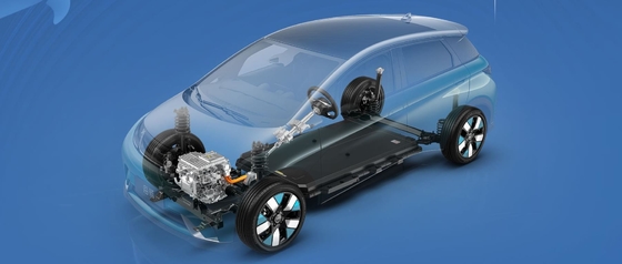 BYD Pure Electric Range 401KM Compact Πιο δημοφιλές οικιακό αυτοκίνητο Ντόλφιν