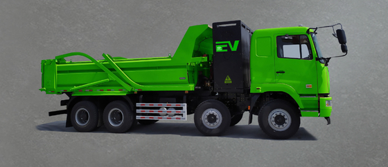 Geely Valin Pure Electric 8x4 φορτηγό φόρτισης 423 kWh