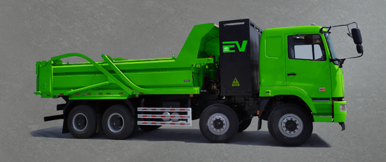 Geely Remote M7E καθαρό ηλεκτρικό 8x4 Dump Truck 282 βαθμούς έκδοση φόρτισης