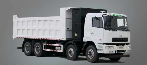 Geely Remote M7E καθαρό ηλεκτρικό 8x4 Dump Truck 282 βαθμούς έκδοση φόρτισης