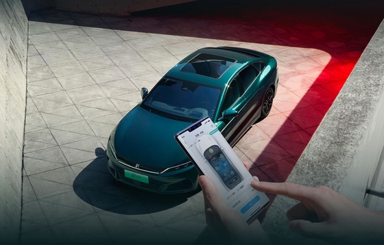 Καυτό πωλήσεις BYD αυτοκίνητο επιδόσεων Han EV περιορισμένη έκδοση έξυπνο τετρακίνητο ηλεκτρικό σεντάν