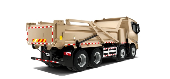 Ο βασιλιάς της απόδοσης κόστους: Η νέα BYD Pure Electric 8x4 Slag Truck Engineering Special Purpose