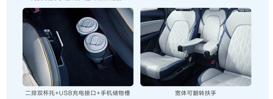 BYD Tang EV 600KM Ναυσιπλοΐα Έκδοση Τιμής